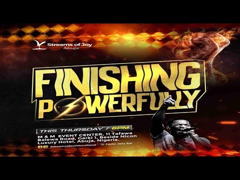 Pastor Jerry Eze Preaching - Finishing Powerfully Part 5