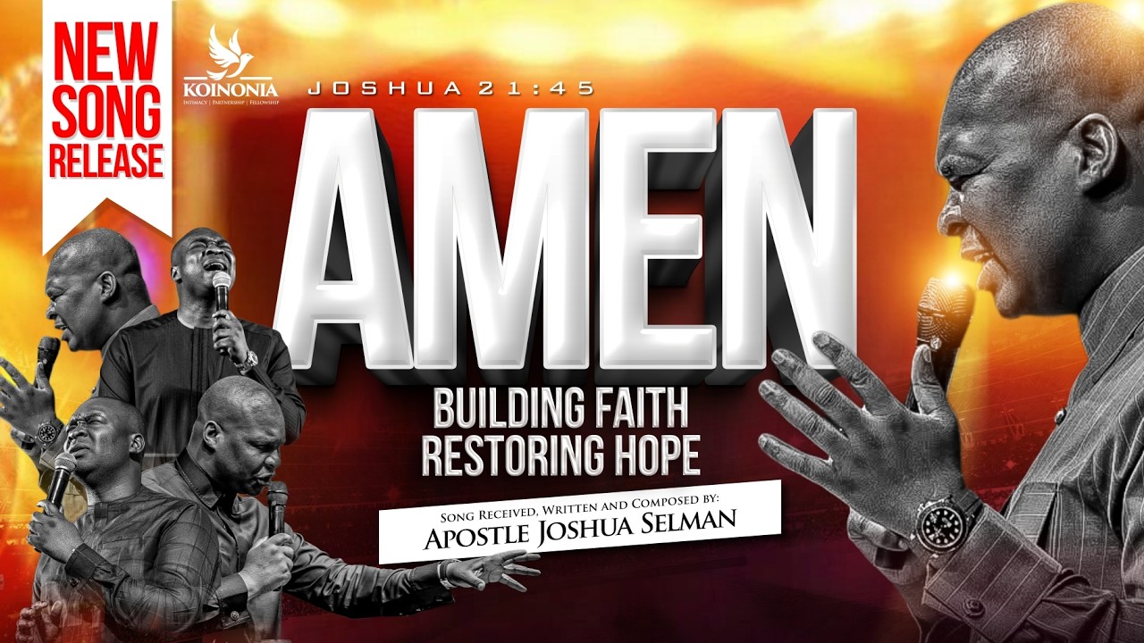Apostle Joshua Selman Preaching - Amen Song By Apostle Joshua Selman