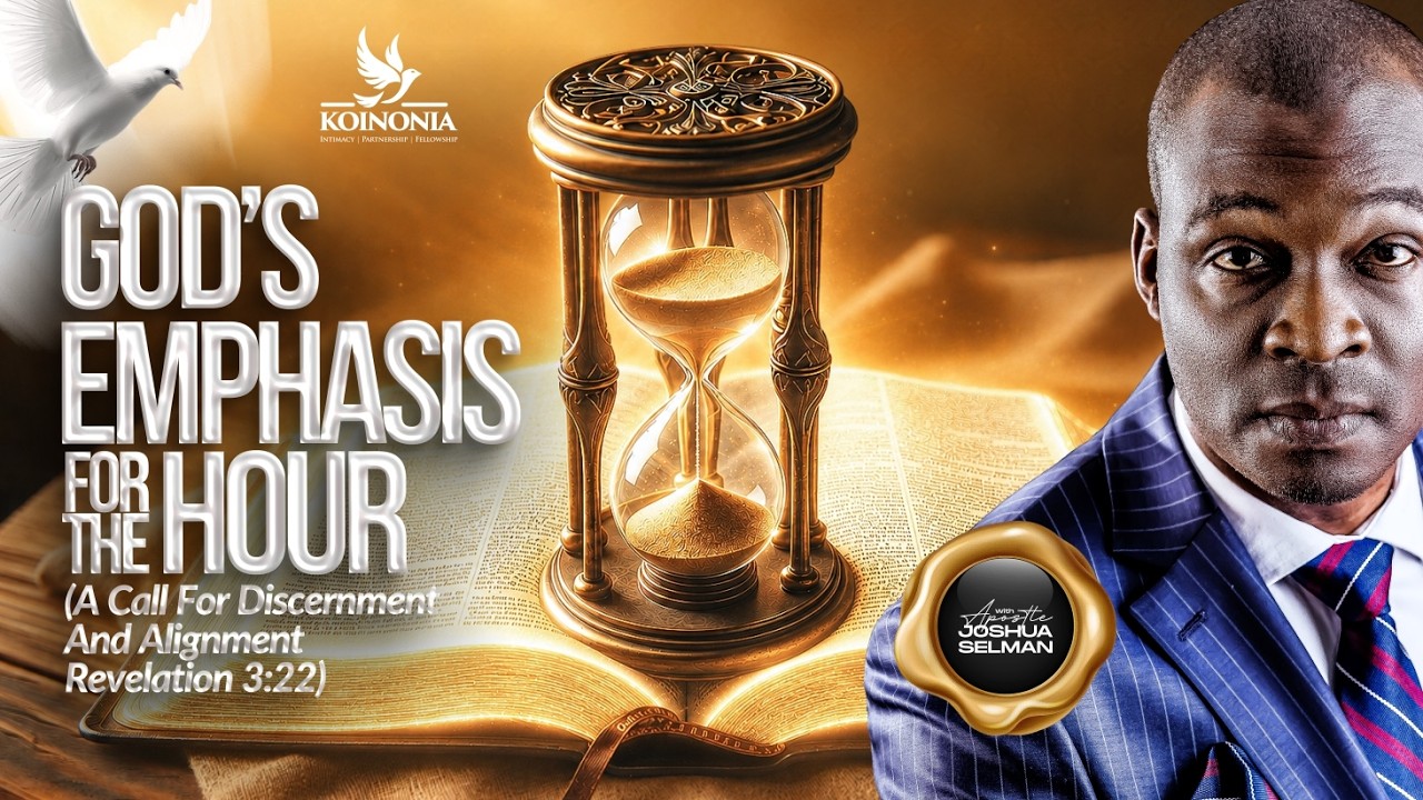 Apostle Joshua Selman Preaching - God's Emphasis for the Hour (A Call for Discernment and Alignment)
