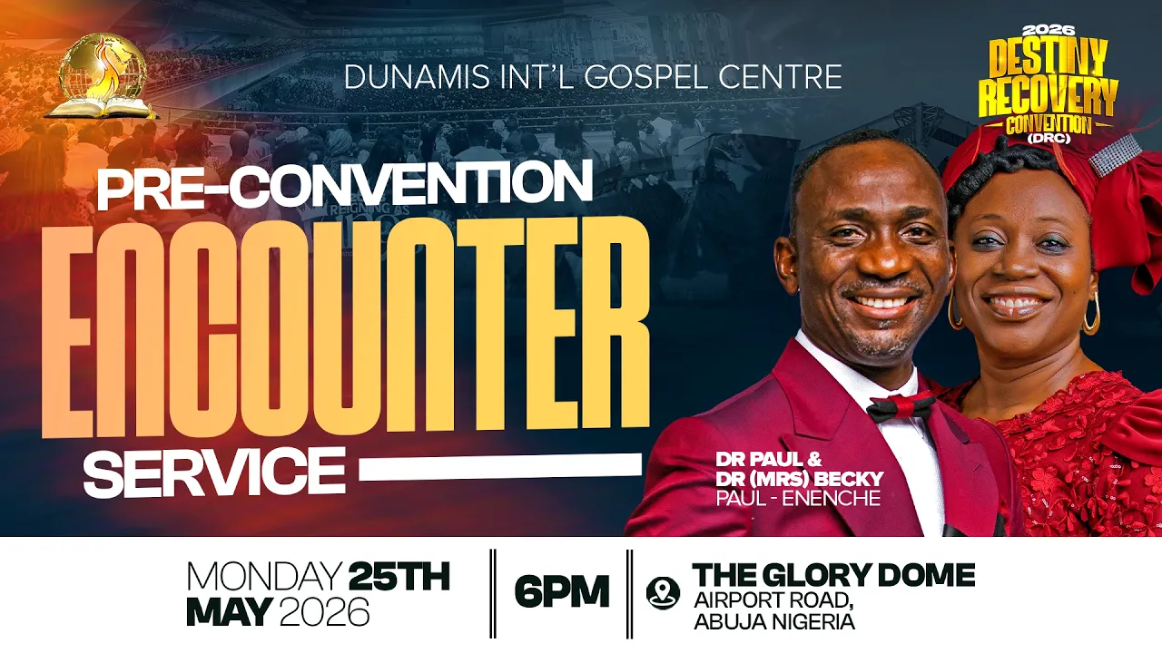Dr Paul Enenche Preaching - DRC2026 Pre-Convention Encounter Service