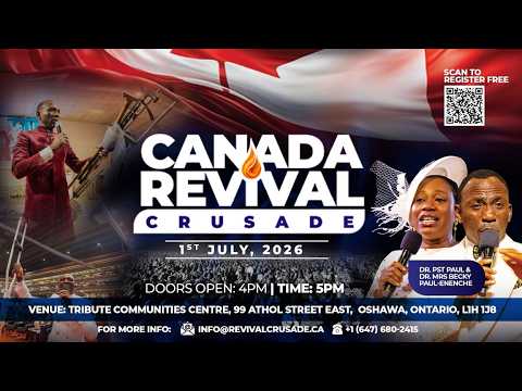 Dr. Paul Enenche Preaching - Canada Revival Crusade CTDMP