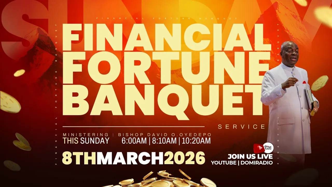 Bishop David Oyedepo Preaching - Financial Fortune Banquet Service — Faith Tabernacle Ota