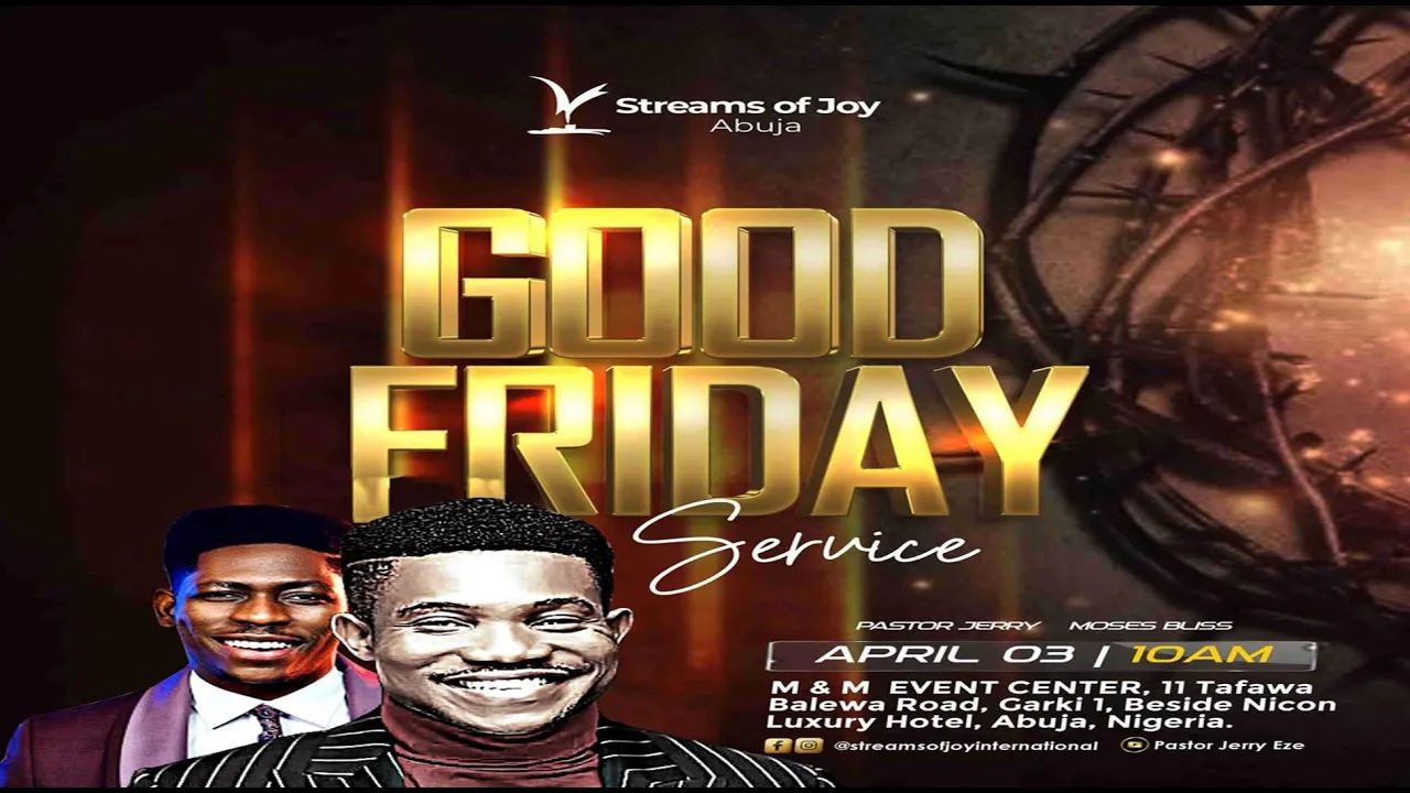 Pastor Jerry Eze Preaching - Good Friday Service