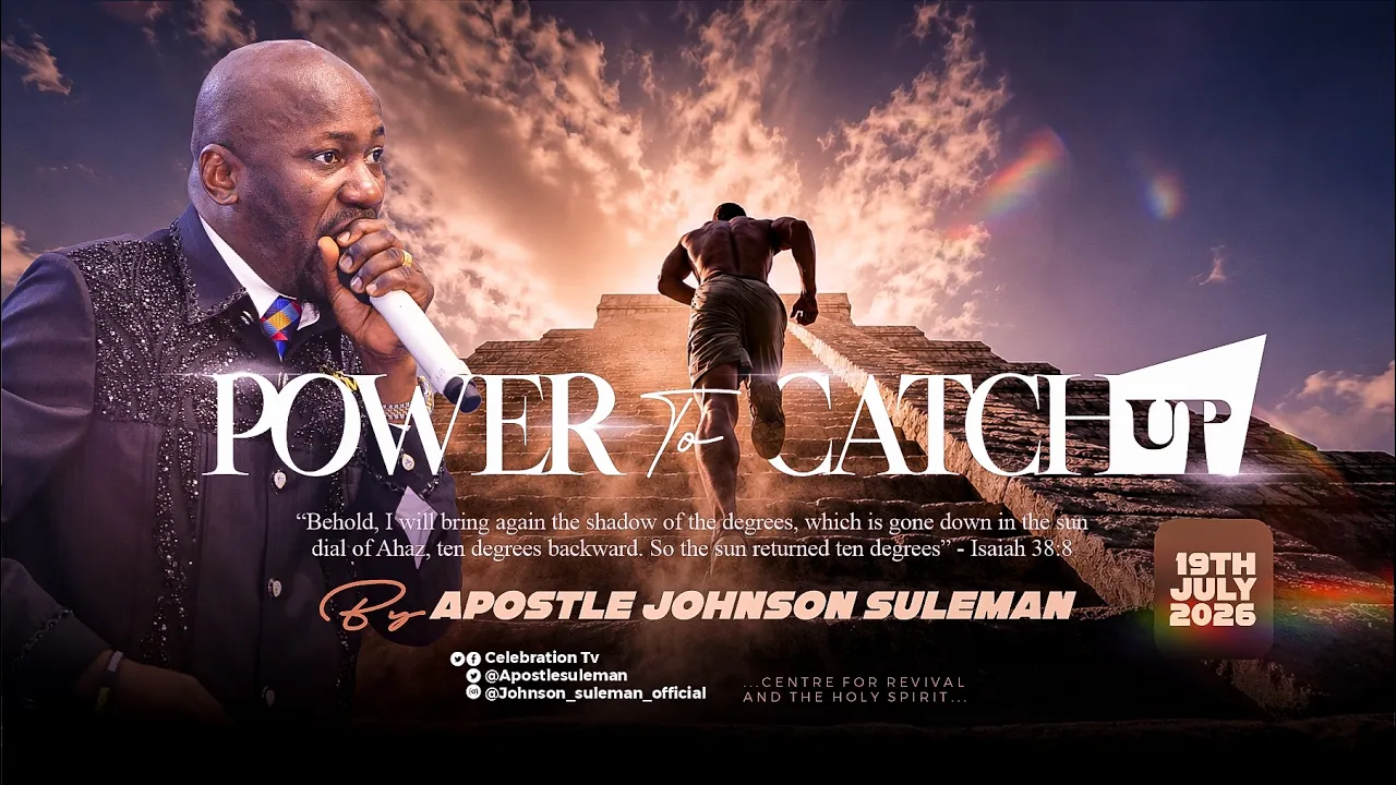Apostle Johnson Suleman Preaching - Power to Catch Up