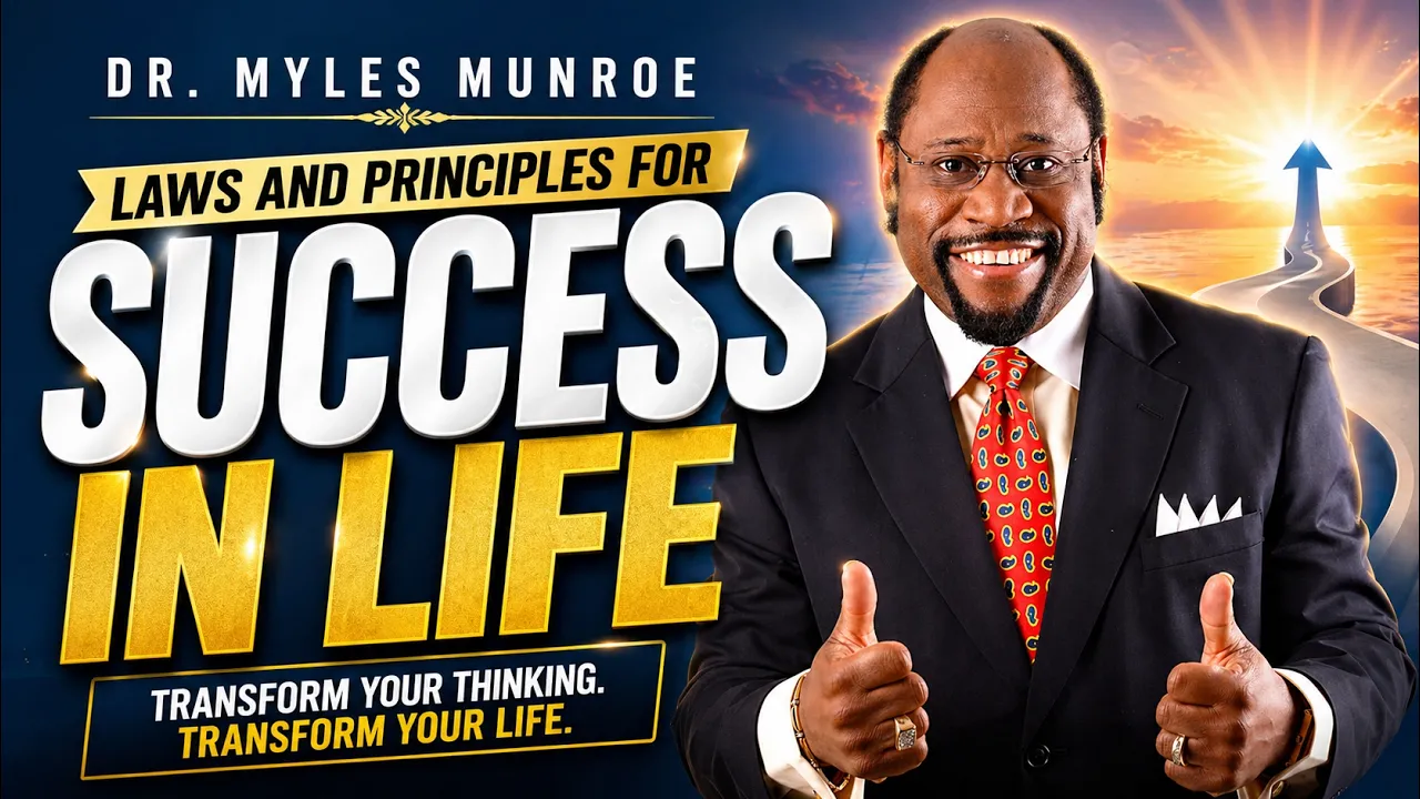 Dr. Myles Munroe Preaching - Laws and Principles for Success in Life