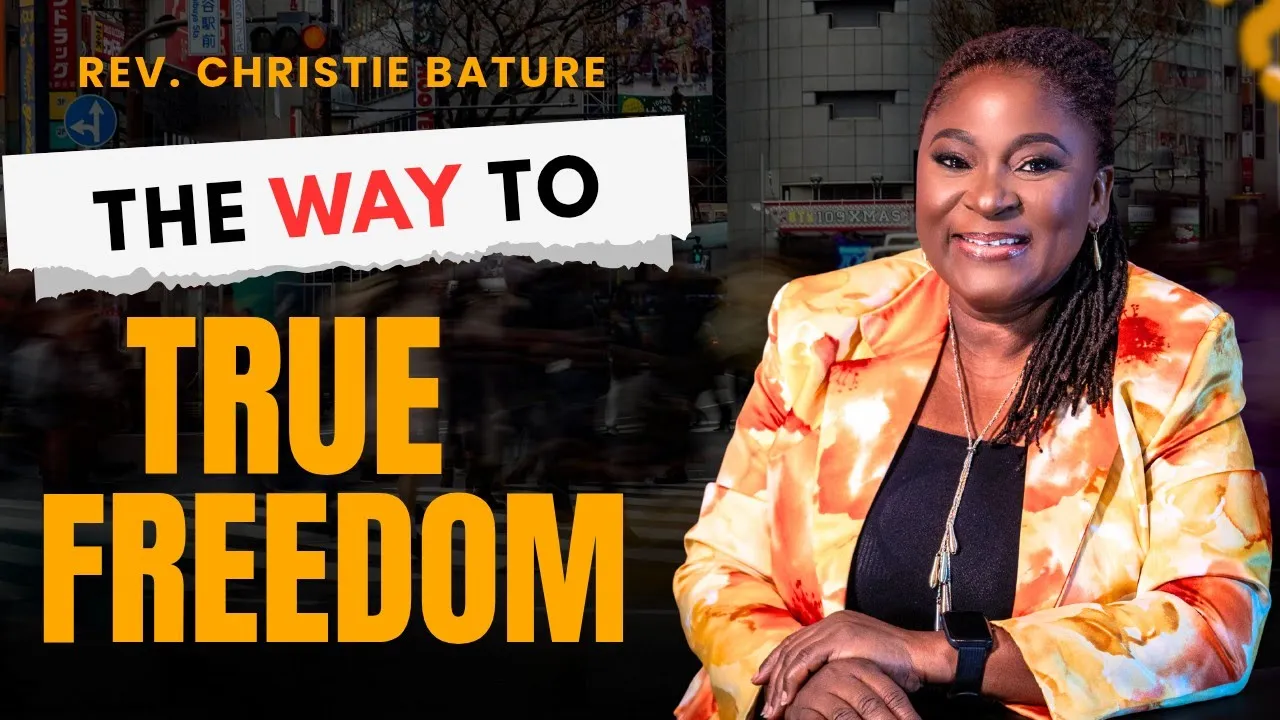 Rev. Christie Bature Preaching - The Way to Experience True Freedom