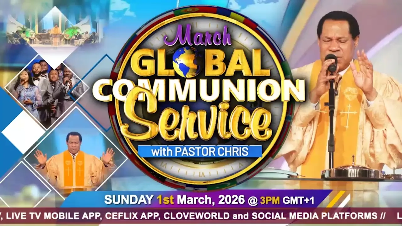 Pastor Chris Oyakhilome Preaching - Global Communion Service with Pastor Chris