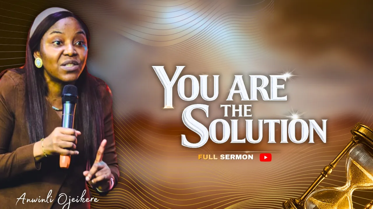 You Are The Solution