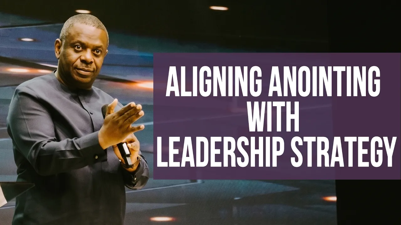 Pastor Poju Oyemade Preaching - Aligning Anointing with Leadership Strategy