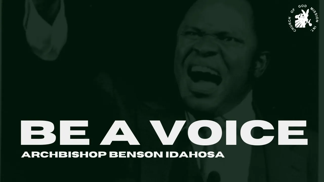 Archbishop Benson Idahosa Preaching - Be a Voice