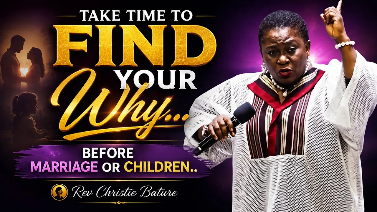 Rev. Christie Bature Preaching - Stop Getting Married Without Purpose Don't Have Children Without Knowing Why