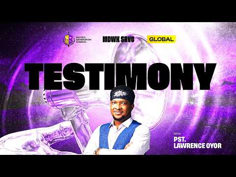 Pastor Lawrence Oyor Preaching - The Power of Testimony