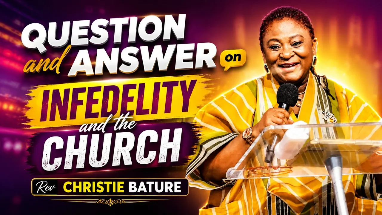 Rev. Christie Bature Preaching - Powerful Answers on Infidelity and the Church