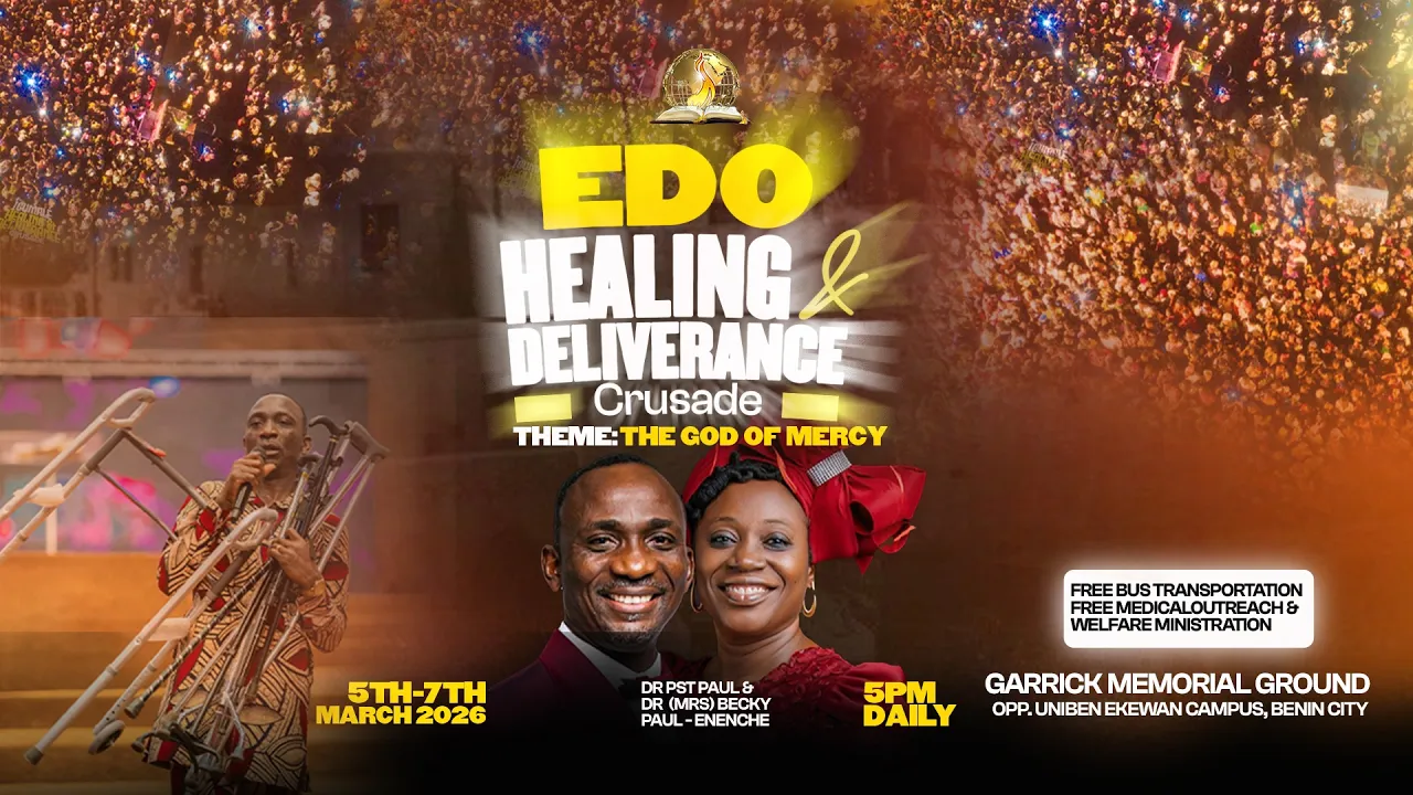 Dr. Paul Enenche Preaching - Edo Healing and Deliverance Crusade, Day 1