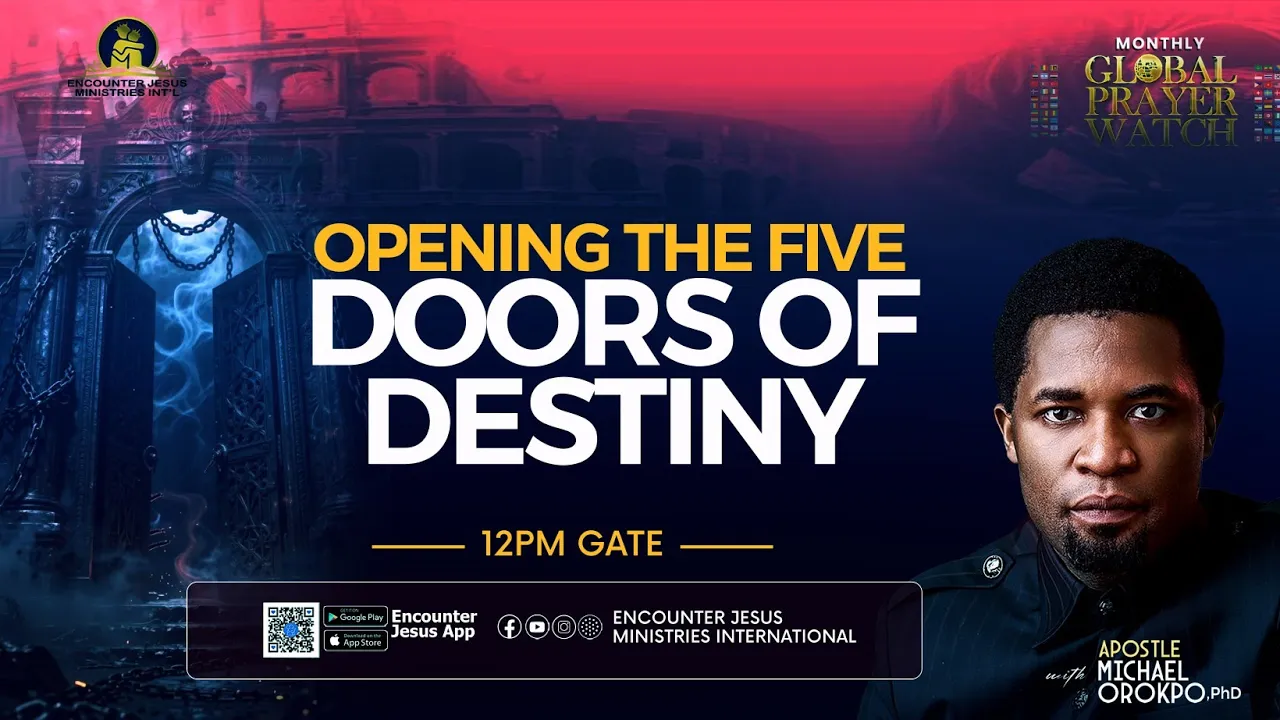 Apostle Michael Orokpo Preaching - Opening the Five Doors of Destiny