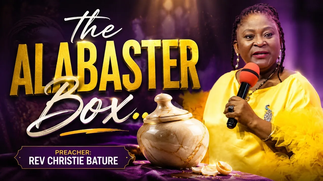 Rev. Christie Bature Preaching - The Alabaster Box
