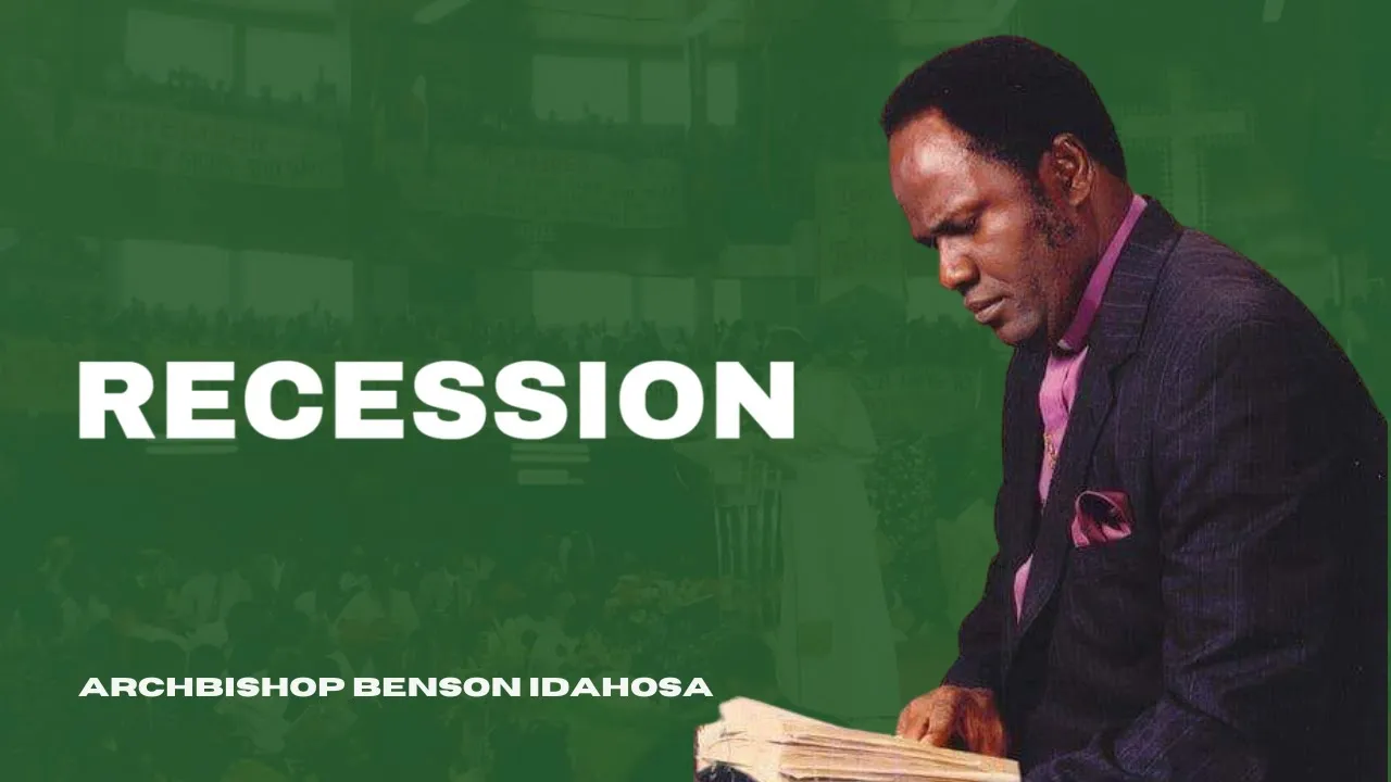 Archbishop Benson Idahosa Preaching - Recession