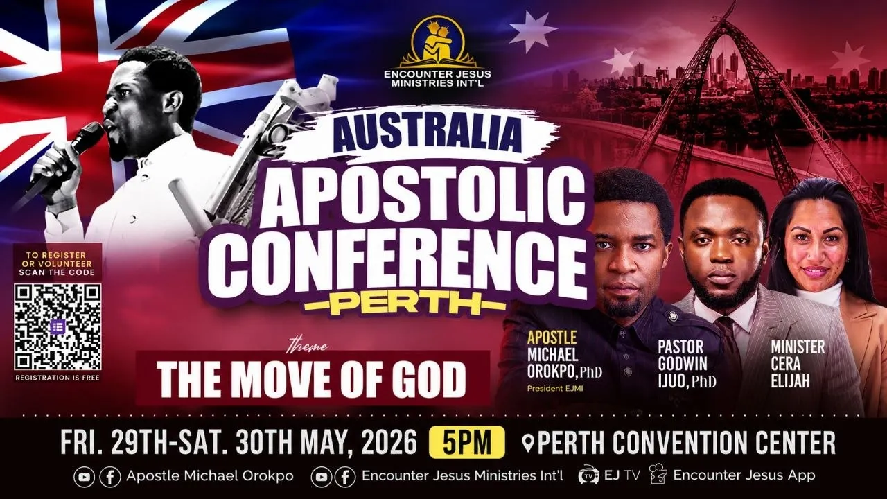 Apostle Michael Orokpo Preaching - Australia Apostolic Conference Perth