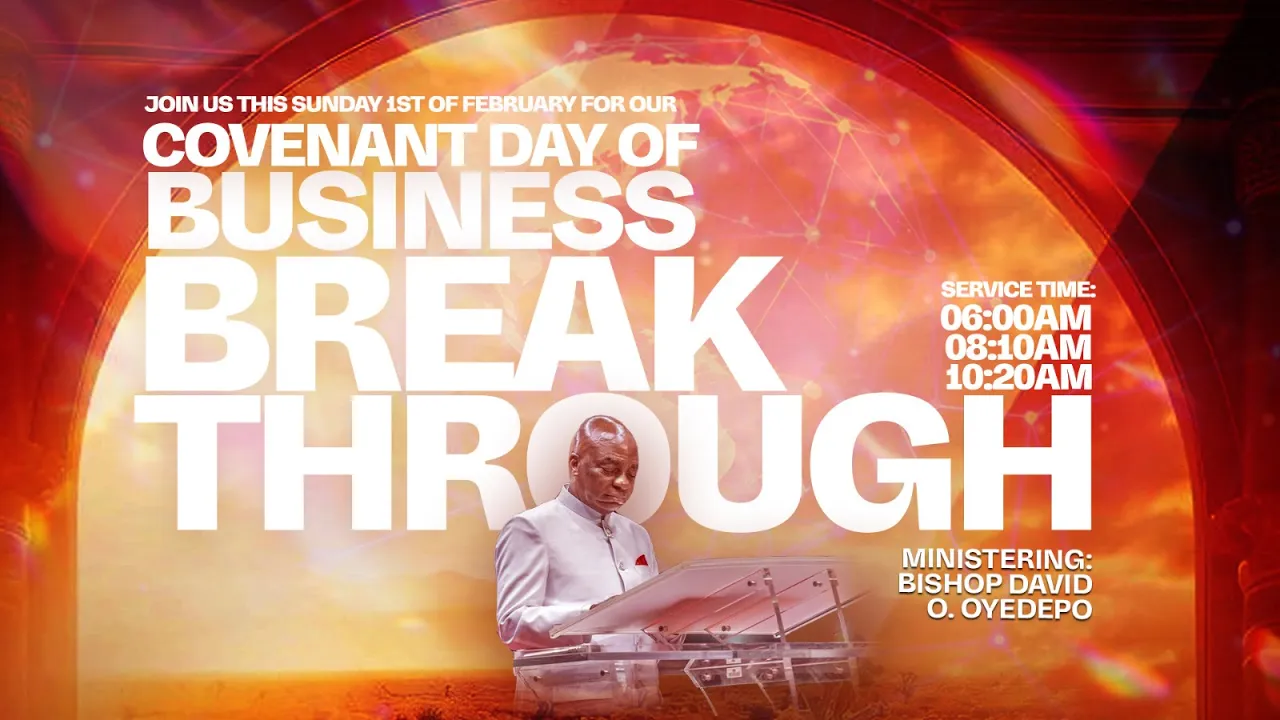 Covenant Day Of Business Breakthrough Service